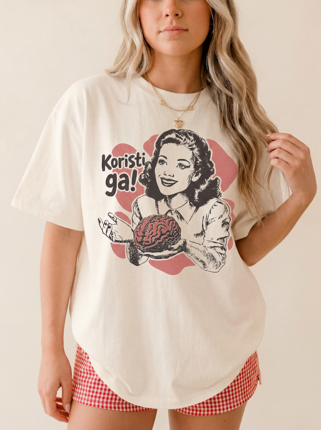 Koristi mozak Premium Shirt
