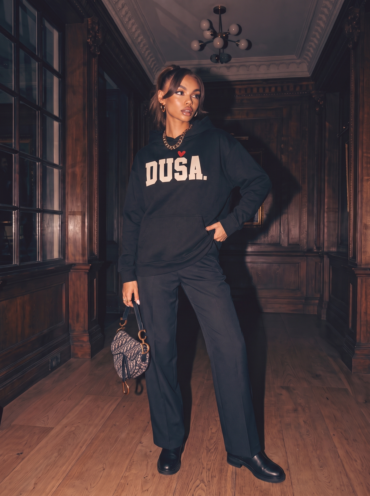 DUŠA♥ Oversized Hoodie